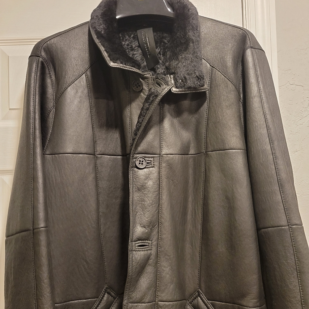 COPY - Mens XL Leather Jacket Werner Christ